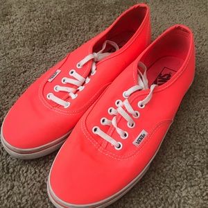 Neon Pink Vans